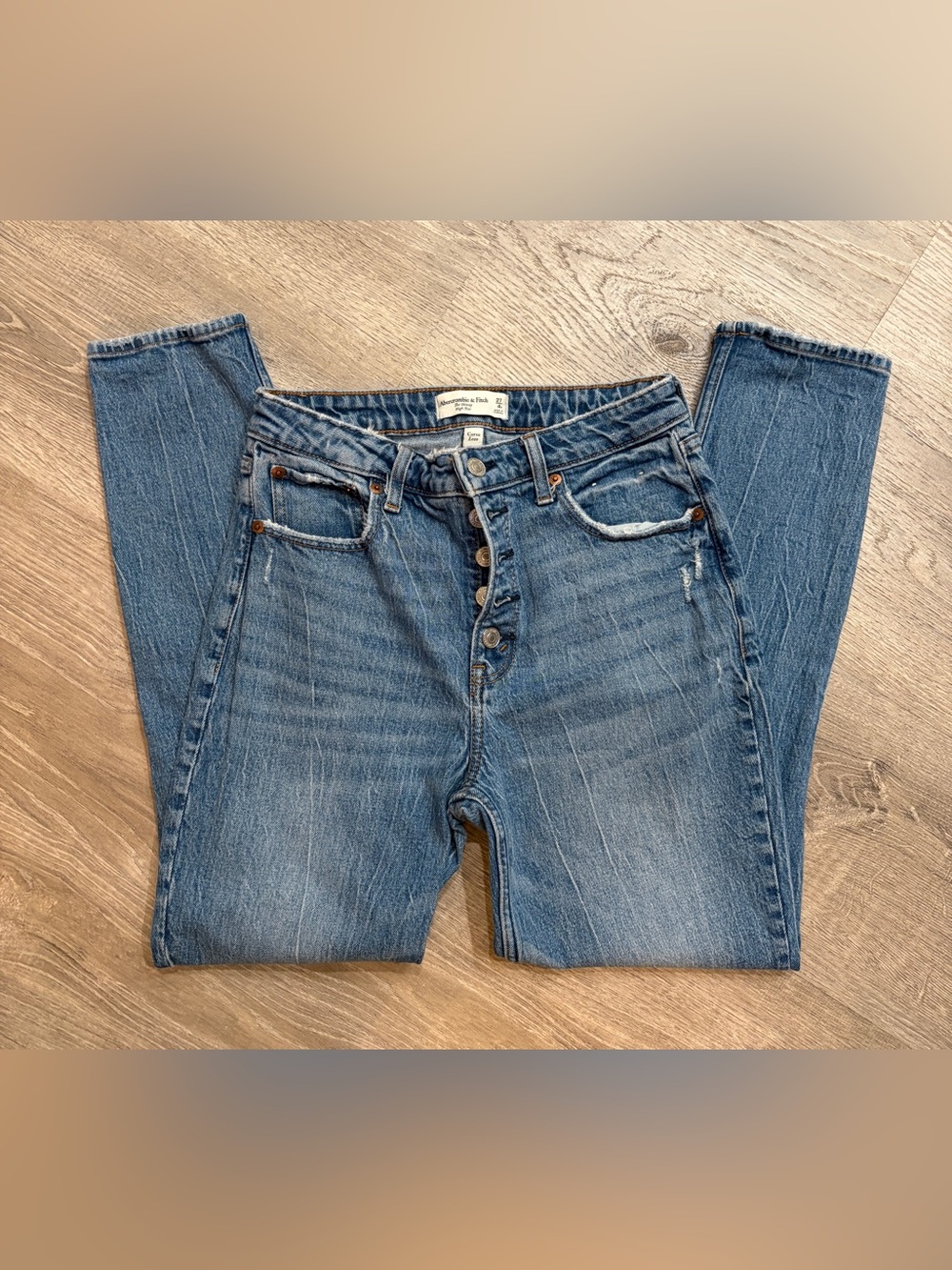 Abercrombie The Super Skinny High Rise Jeans 27